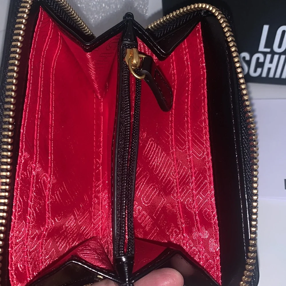 NWT Love Moschino Leather Wallet - Picture 7 of 7